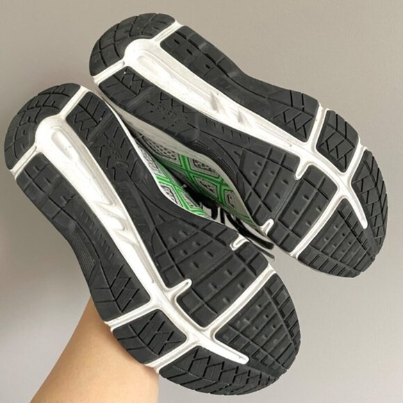 Asics GEL-Contend 5 Gray / Green Runners - 6US, light use! - Picture 7 of 9